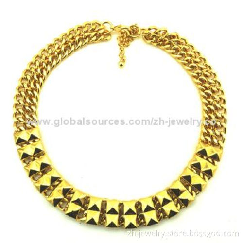 Wedding gold necklace, designs sets jewelry, match the earrings, necklace and rings